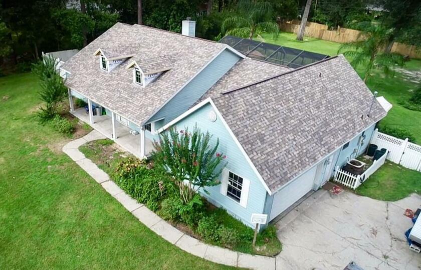 roofing daytona beach-house with new gray roofing