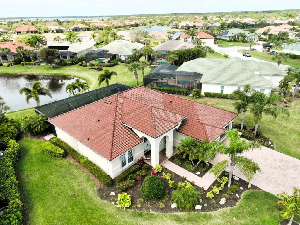 home with new brava tiles installed in The Villages, FL