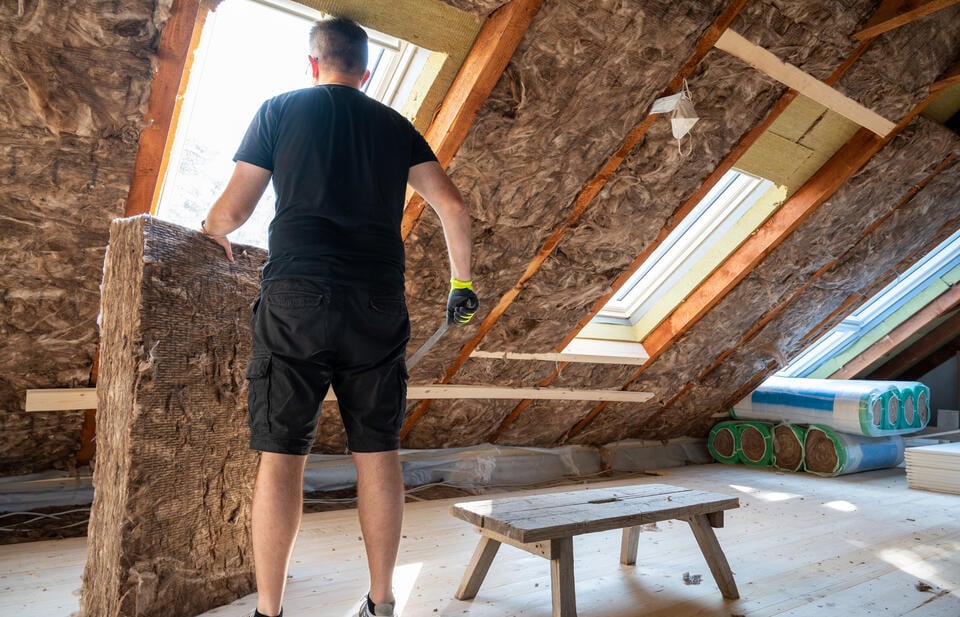 attic insulation cost-homeowner trying to install attic as DIY project