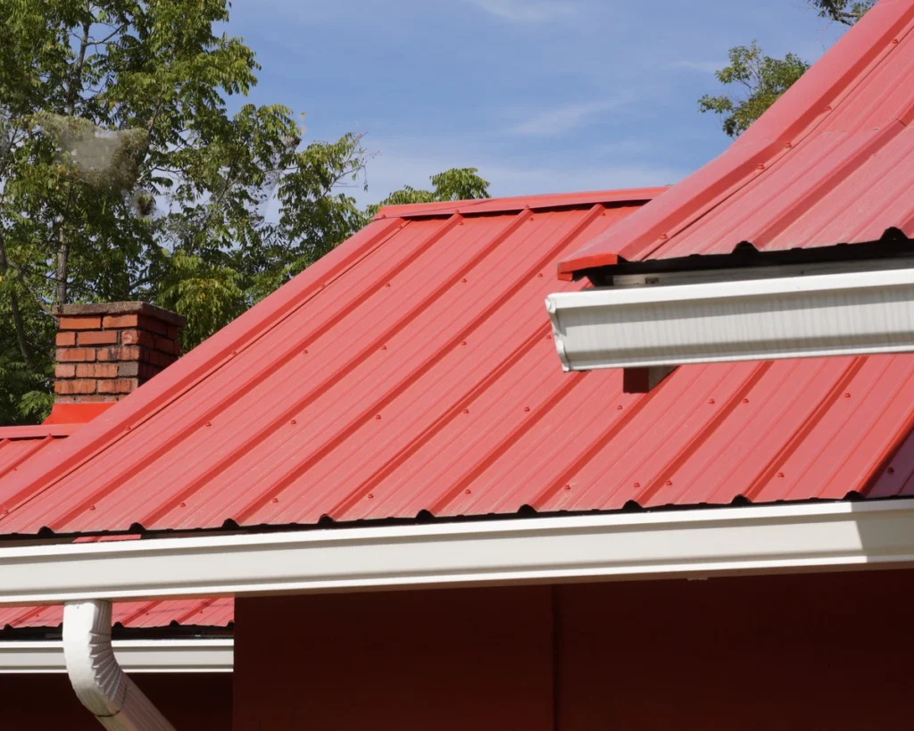 color options metal roof red