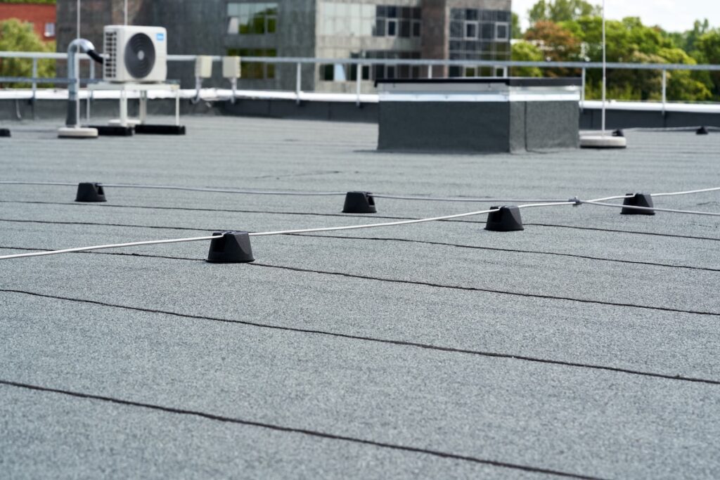 flat roof materials