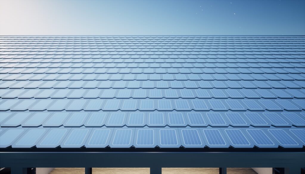 solar shingles roof