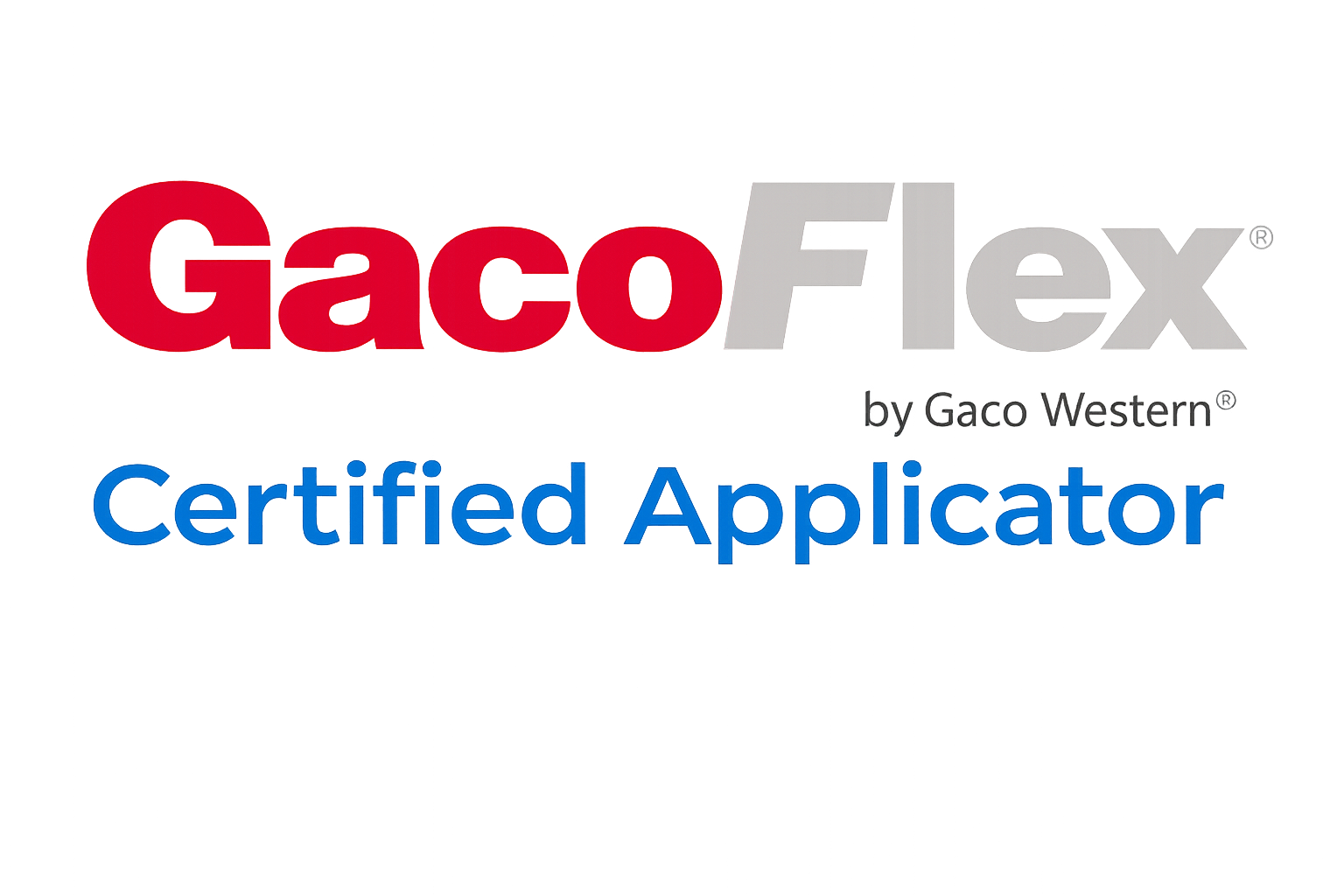 GacoFlex certified roof coating applicator logo