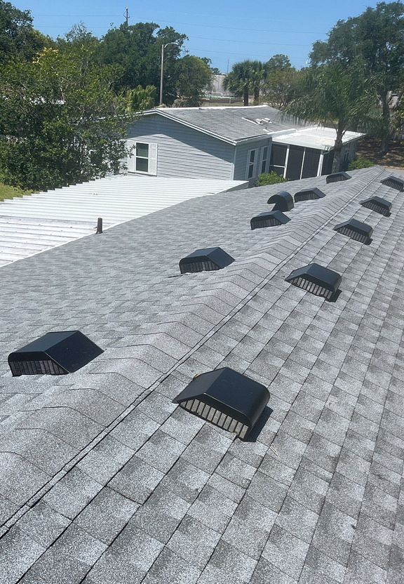 Birchwood GAF Timberline HDZ architectural shingle roof installed on a home in Sarasota, Florida